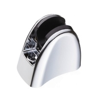 Accessoires de salle de bain TM-6062, support mural chromé, 100% plastique ABS, support de pomme de douche réglable