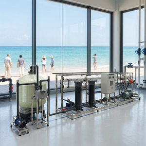 Sistema de Desalinización de Agua de Mar de 5 TPH, Planta de Filtración de Agua, Maquinaria de Purificación de Agua para Hoteles e Islas, Máquina de Tratamiento de Agua Salada - Product Image 5