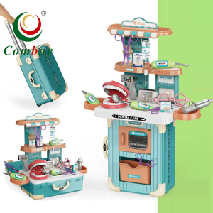 Caja de Almacenamiento de Juguetes 3 en 1, Maleta de Juguete <span class=keywords><strong>para</strong></span> Niños, Juego de Imitación - Product Image 1