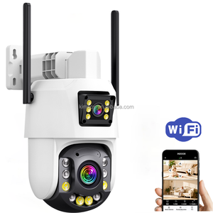 Cámara de Seguridad WiFi PTZ <span class=keywords><strong>ICSEE</strong></span> de Doble Lente y 8MP, Zoom Óptico de 20X, Cámara CCTV para Exteriores IP66 con Seguimiento Humanoide Automático y Asistencia Láser - Product Image 1