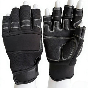 Half Finger Workout Gloves for Men Women, Non-Slip <b>Weight</b> Lifting Gloves for Gym Fitness Training - Product Image 1