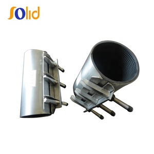 Thép Không Gỉ Đầy Đủ Duy Nhất Ban Nhạc Khớp Nối Sửa Chữa Ống Kẹp - Product Image 2