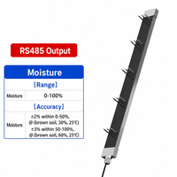 Sonde d'humidité du sol EC, capteur d'humidité RS485 MODBUS RTU, étanche IP68, sonde multicouche pour l'agriculture intelligente, capteur de sol