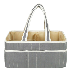 Organizador de Pañales de Nailon Grande, Portátil, con Asa Larga, Bolsa de Almacenamiento Multifuncional con Bolsillo Lateral <span class=keywords><strong>para</strong></span> Artículos Esenciales del Bebé - Product Image 1