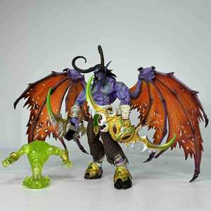 Figura <span class=keywords><strong>di</strong></span> World of Warcraft - Illidan Stormrage 25cm, Statuetta d'Azione in PVC da Collezione con Mani e Piedi Mobili - Product Image 4