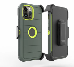 Étui de téléphone robuste multi-couches, résistant aux chocs, de qualité supérieure, avec clip de <span class=keywords><strong>ceinture</strong></span> pour <span class=keywords><strong>iPhone</strong></span> 15 14 <span class=keywords><strong>Pro</strong></span> Max 13 - Product Image 4