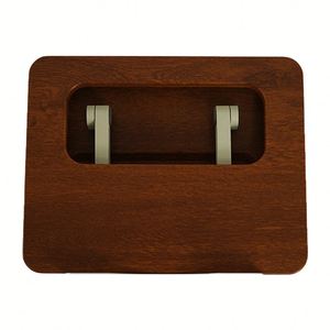 Soporte Plegable y Ajustable para Portátil WORK EZ Nuevo 2025 - Material de Acero, Silicona y Madera 24.5x19.5x30cm - Product Image 5