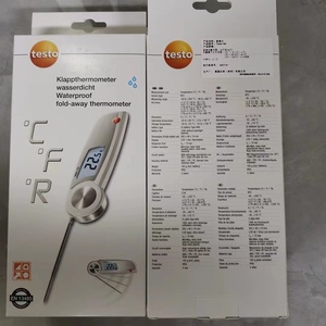 Termómetro Infrarrojo Plegable a Prueba de Agua Testo 104 IP65 con Pantalla LCD, Precisión del 1%, Rango de Medición de -58F a 482F, 2 Pilas AAA - Product Image 4