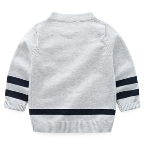 Wholesale Boys Winter Sweaters Easy Knitting Boutique High Quality Pattern Newest Woolen Designs for <b>Kids</b> - Product Image 4