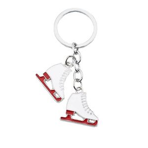 Jeu <span class=keywords><strong>de</strong></span> <span class=keywords><strong>Ski</strong></span> d'hiver <span class=keywords><strong>flocon</strong></span> <span class=keywords><strong>de</strong></span> neige chaussures <span class=keywords><strong>de</strong></span> sport Skate porte-clés - Product Image 3