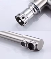 Sus 304 acier inoxydable nickel brossé 3 voies Design moderne évier de cuisine mitigeur purifié boisson filtre à eau robinet