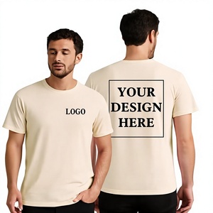 Men's Custom Printed O-Neck Short Sleeve T-Shirt 100% Cotton Jersey Casual Premium Quality Quick Dry Breathable Eco-Friendly - Product Image 1