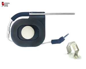 Sonde environnementale professionnelle avec clip de fixation en acier inoxydable, capteur de fosse étanche. ±1 ° Précision C de -22 ° F à 572 ° F. Comprend un organisateur - Product Image 1