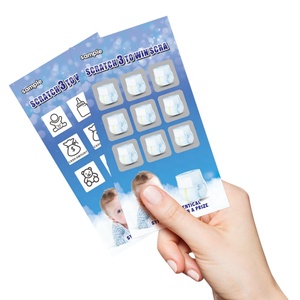Match 3 Symbols Scratch Win Card Manufacturer Custom Prize Scratch-off Paper Material and Size Digital Printing - Product Image 5