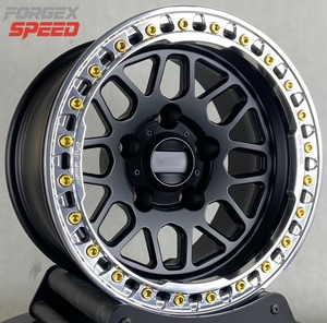 Forgex Maßgefertigte Beadlock Offroad-Räder 17 18 Zoll Geschmiedete Felgen <span class=keywords><strong>KMC</strong></span> 4x4 Felgen 6x139,7 Geländeräder für Wrangler Tacoma F150 - Product Image 3