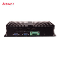 Zeroone ZIC-1A PC Industriel Sans Ventilateur Intel Baytrail J1900-D Avec Phoenix terminal Realtek RTL8111H Bord RJ45