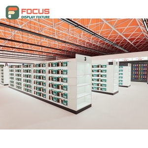 Custom Wig Display Cabinet Glass Panel Lighted Drawer Multi Shelf Hair Store Display Cabinet Fixture - Product Image 1