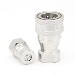 ข้อต่อไฮดรอลิกแบบปลดเร็ว 3/8 KZF มาตรฐาน ISO7241-B ผลิตจากสแตนเลส สำหรับปั๊มไฮดรอลิก  ลดราคาพิเศษ - Product Image 5