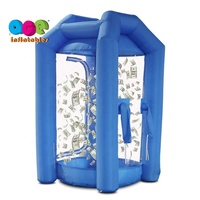 Cabine gonflable attrape-billets personnalisée pour la promotion d'événements
