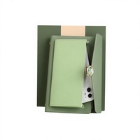Ensemble de carnets à feuilles mobiles avec logo personnalisé, imitation cuir, journal d'affaires, boucle magnétique, boîte cadeau, A5 A6