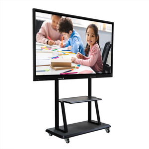 Écran tactile LCD anti-reflet 4K UHD 75 pouces avec support graphique, solutions d'affichage de conférence intérieures personnalisées OEM - Product Image 1