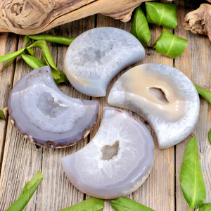 Vente en gros de pierres de guérison naturelles en agate géode polie de style bohème Crystalhola, 5-6 cm, tendance de la mode pour la décoration intérieure - Product Image 5