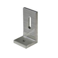 Support de fixation en L pour panneaux solaires photovoltaïques, en aluminium anodisé, creux ou plein, pour toiture métallique, très prisé en Asie du Sud-Est