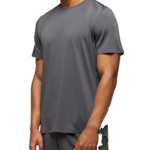 เสื้อยืดผู้ชายสั่งทำจากซัพพลายเออร์ เสื้อยืดคอกลมเนื้อหนา คุณภาพสูง สไตล์สตรีทแวร์ ล้างสีแบบแอซิด ทำสีซีดแบบดิสเทรส สำหรับผู้ชาย - Product Image 3