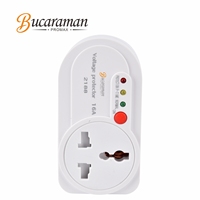 Prise de protection de tension 220V, protection contre les surtensions et les sous-tensions, multiprise pour appareils électroménagers, vente en gros