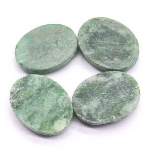 Cabujón corte ovalado verde fucsita 20x15mm - Product Image 5