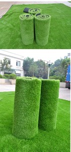 Estera de césped sintético para jardín interior/exterior de alta densidad fácil de cuidar, alfombra verde, altura de pila PP para suelo de boda - Product Image 5