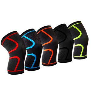 Gran oferta 2025, rodillera de compresión de alta elasticidad en Fitness, <span class=keywords><strong>rodilleras</strong></span> de seguridad, rodillera atlética antideslizante - Product Image 1