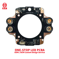 ODM OEM CGX - Placa PCBA LED Bicolor Blanca IR Dual SMD 3030 Personalizada, 1 oz de Cobre, Cámara de Seguridad CCTV para Exteriores con Visión Nocturna