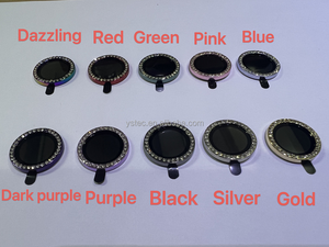 Tecno CAMON 20pro Redmi için güzel elmas kamera Lens koruyucu Note13 Samsung iphone tam kapak parlak koruyucu iphone 16 için - Product Image 2