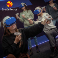 Equipo de Juego para Interiores, Juego de Batalla de Disparos en Arcade, Simulador de Disparos VR de Movimiento Libre, Arena VR con Certificación CE ROHS