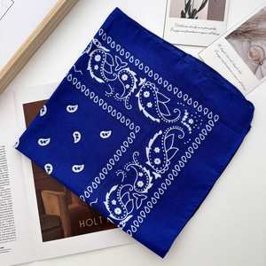 Pañuelo de Cabeza de Algodón con Estampado de Paisley Personalizado, Estilo Hip Hop, para <span class=keywords><strong>Rapper</strong></span> - Product Image 4