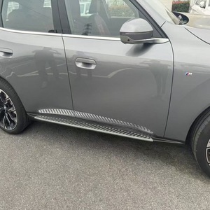 Marchepieds complets BMW X3L en acier noir avec texture cuir style M, fixation par vis G48 2025 - Product Image 4