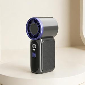 0728 Best Seller Ultra Light Mini Fan 85g Portable Handheld 5 Speed Led Display Type C Fast Charging for Outdoor Use - Product Image 4