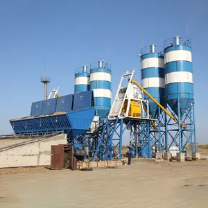 new small 60 cubic meter concrete batching and mixing plant for sale price