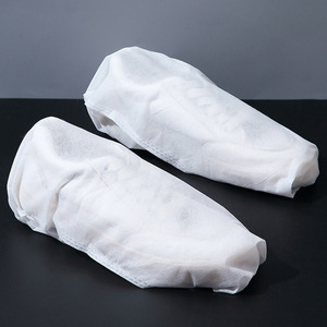 Non Woven Shoe Storage Bags Drawstring Dust Proof Reusable For White Shoes Bedroom Travel Multipurpose 5000 Pcs Per Carton - Product Image 1