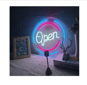 NO MOQ fábrica personalizada Led Strip Neon Sign Protecting Resistance Tear Life By Led Decorar Neon Light sign