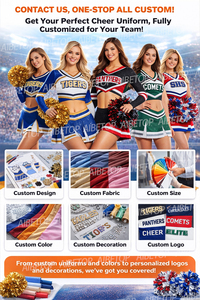 Uniforme de cheerleading Hyper Sport, coupe <span class=keywords><strong>super</strong></span> extensible et sans contraintes, conception flexible pour les cascades de cheerleading, les sauts et les mouvements de haute difficulté - Product Image 6
