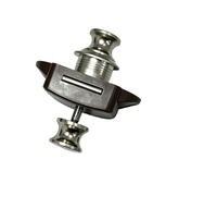 Serrure à bouton pour compartiment de salle de bain de camping-car, serrure de porte de toilette de camping-car, serrure de placard suspendu de camping-car