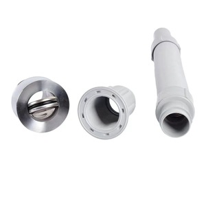 Modernes Design Universal Exten dable Edelstahl Kunststoff Waschbecken Waschbecken Abflussrohr Abfalls ieb Bad Waschbecken Abtropffläche - Product Image 1