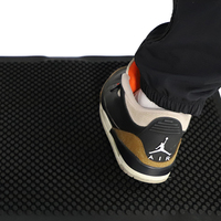 Tapis imprimés en 3D, tapis absorbant l'eau, tapis d'entrée personnalisé en PVC, vente en gros, décoration intérieure