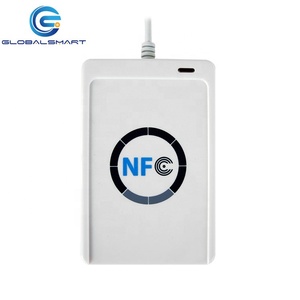 Fabbrica in magazzino fornitura diretta all'ingrosso originale ACR122U NFC lettore di schede writer per il 13.56MHz rfid card Smart card