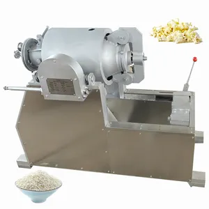 Zimbabwe Puffed Rice Corn Balls Snacks Making Machine Popper Popcorn Maker