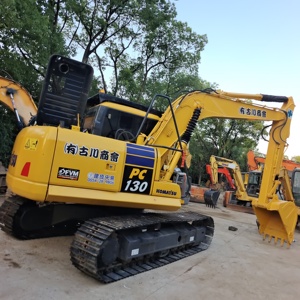 Excavadora usada Komatsu de 13 toneladas de alta calidad, Cubo de excavadora usada Komatsu Pc130 de 13 toneladas a la venta - Product Image 1