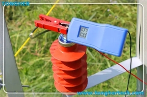 Detector de voltaje de valla eléctrica portátil, voltímetro digital lcd, impermeable, 12KV - Product Image 6