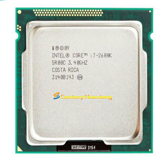 Intel I7 Core I7-2600K 3.4GHz 8M 4 Core 8 Thread LGA1155 Processor I7 2th Gen Desktop CPU